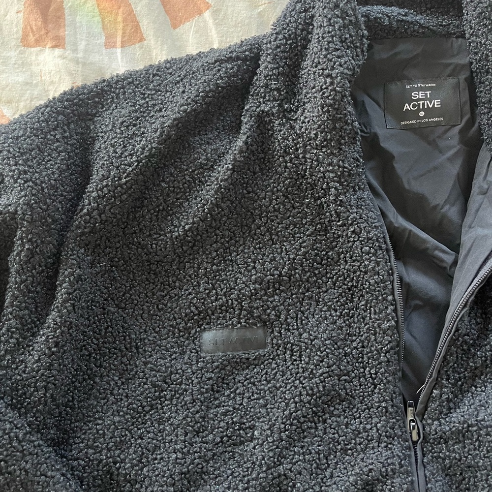 Set Active Quarter Zip Fleece Pullover - image 4